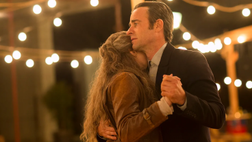 Kevin Garvey (Justin Theroux) and Nora Durst (Carrie Coon) dance in The Leftovers series finale.