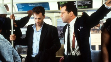 Tom Hanks and Bruce Willis in Bonfire of the Vanities