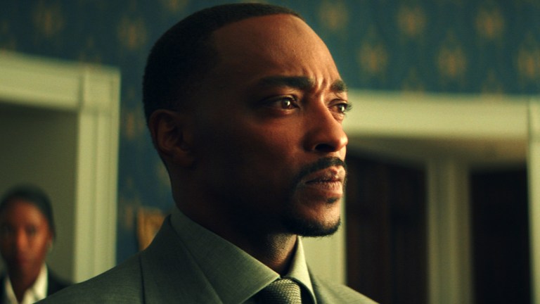 Anthony Mackie as Sam Wilson in Captain America: Brave New World