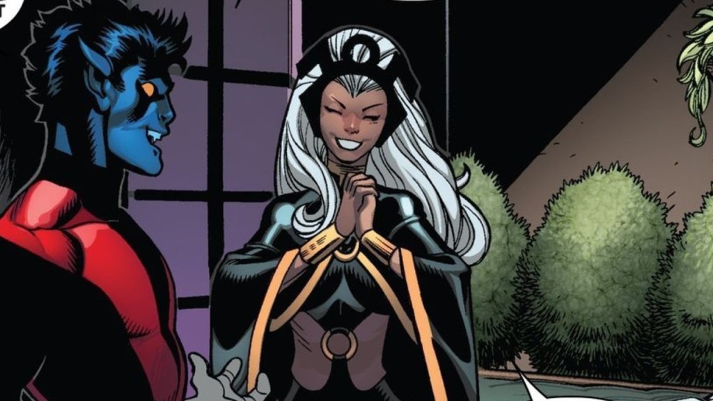 Nightcrawler and Storm