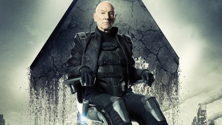 Patrick Stewart in X-Men poster