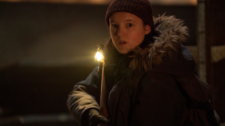 Bella Ramsey as Ellie in TLOU season 2