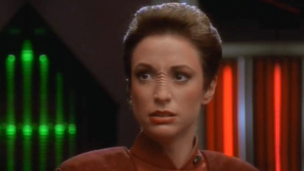 Major Kira in Star Trek_ Deep Space Nine