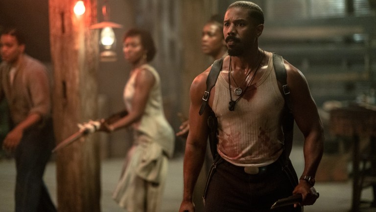Michael B Jordan in Sinners