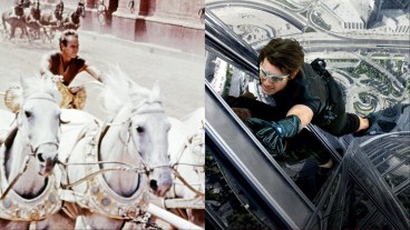 movie stunts that deserve Oscars like Ben-Hur and Mission: Impossible