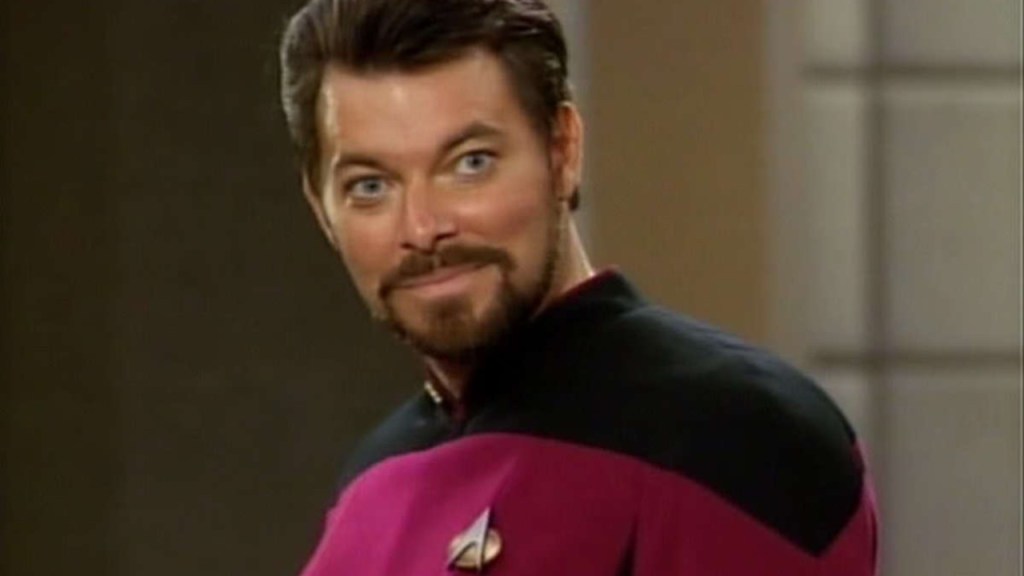 Riker in Star Trek_ The Next Generation