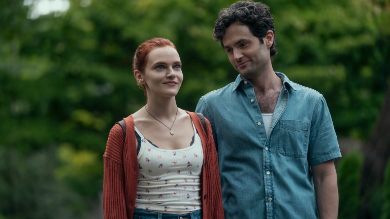 You. (L to R) Madeline Brewer as Bronte, Penn Badgley as Joe Goldberg in episode 5010 of You.