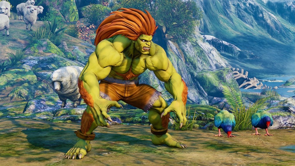Blanka in Street Fighter