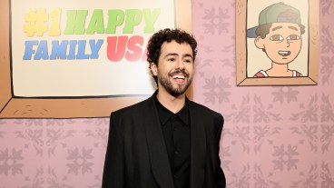 NEW YORK, NEW YORK - APRIL 16: Ramy Youssef attends the #1 Happy Family USA Special Premiere Screening at The Metrograph on April 16, 2025 in New York City.