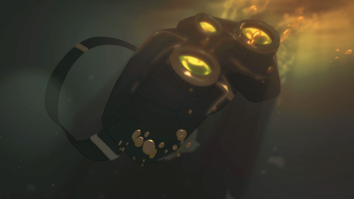 Night Vision goggles drifting underwater in Splinter Cell: Deathwatch.