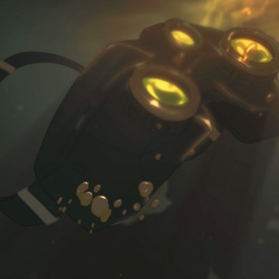 Night Vision goggles drifting underwater in Splinter Cell: Deathwatch.