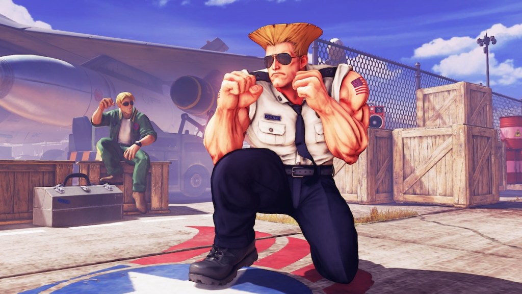 guile in Street Fighter