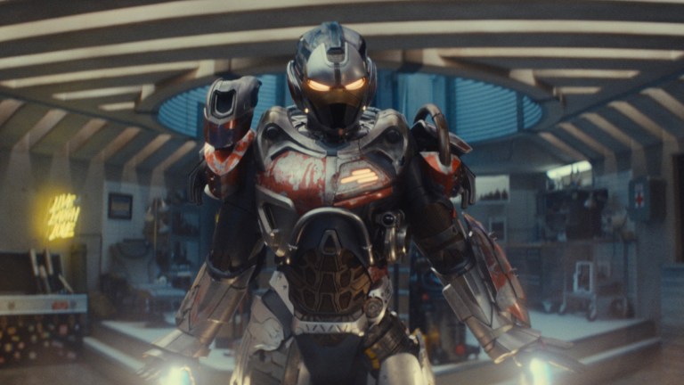 Ironheart/Riri Williams (Dominique Thorne) in Marvel Television's IRONHEART, exclusively on Disney+. Photo courtesy of Marvel. © 2025 MARVEL. All Rights Reserved.