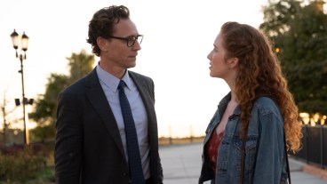 Tom Hiddleston sad in Chuck