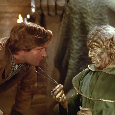Yogurt and Bill Pullman in Spaceballs