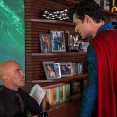 David Corenswet and Lex Luthor in Superman