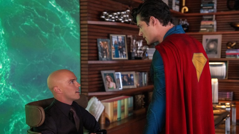 David Corenswet and Lex Luthor in Superman