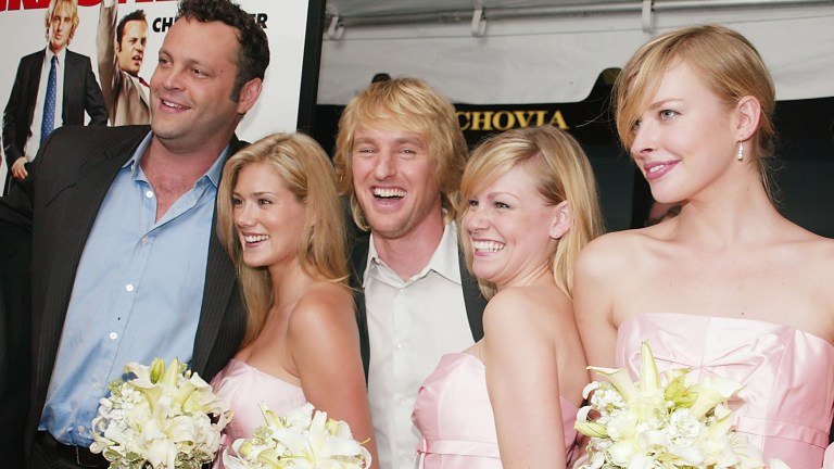 Owen Wilson and Vince Vaughn at Wedding Crashers premiere