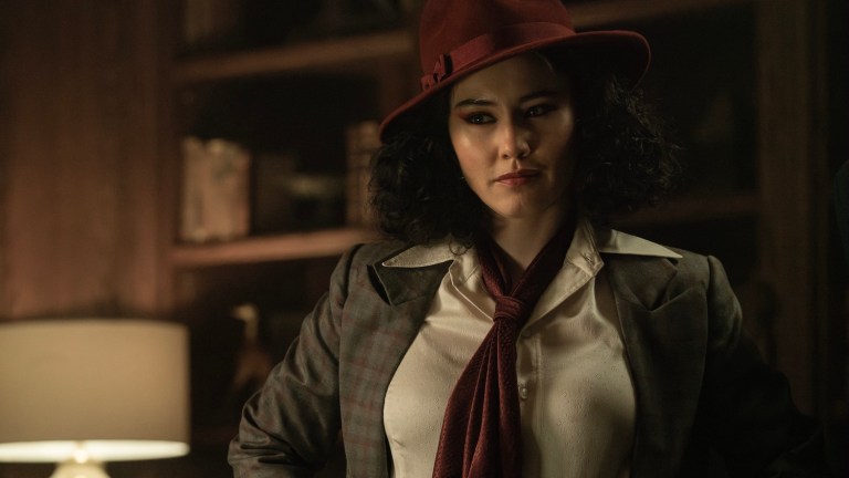 Christina Chong as Laían in season 3 , Episode 4 of Strange New Worlds streaming on Paramount+.
