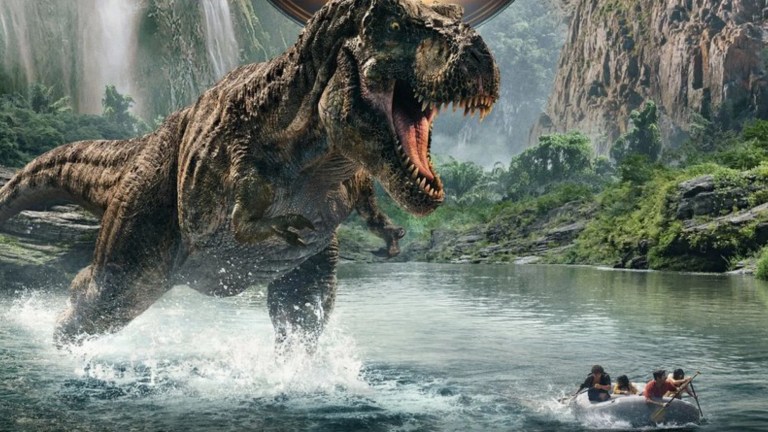 T Rex in Jurassic World Rebirth
