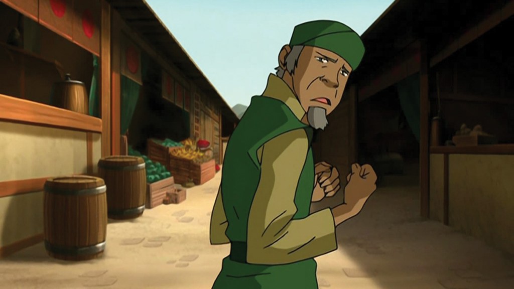 The Cabbage Merchant in Avatar: The Last Airbender