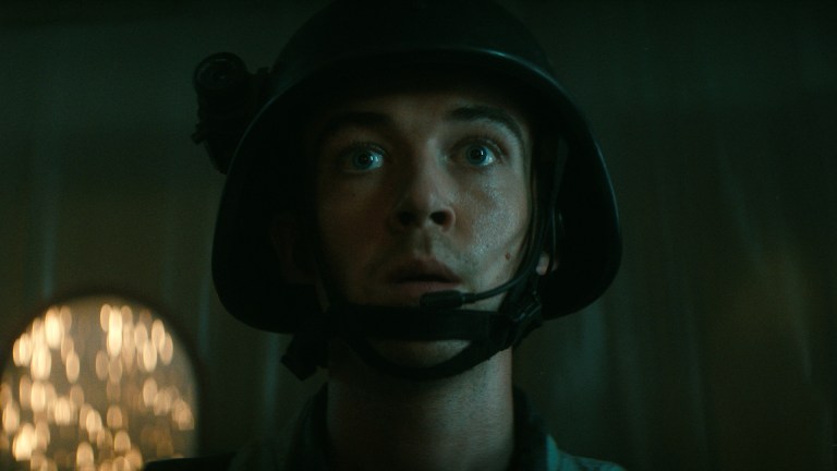 FX's Alien: Earth -- Pictured: Alex Lawther as Hermit. CR: FX