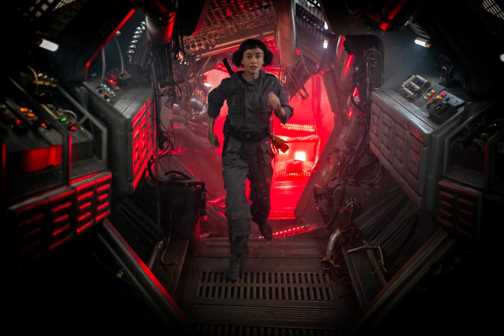 FX's Alien: Earth -- "Metamorphosi" -- Season 1, Episode 3 (Airs Tues, August 19) -- Pictured: Sydney Chandler as Wendy. CR: Patrick Brown/FX