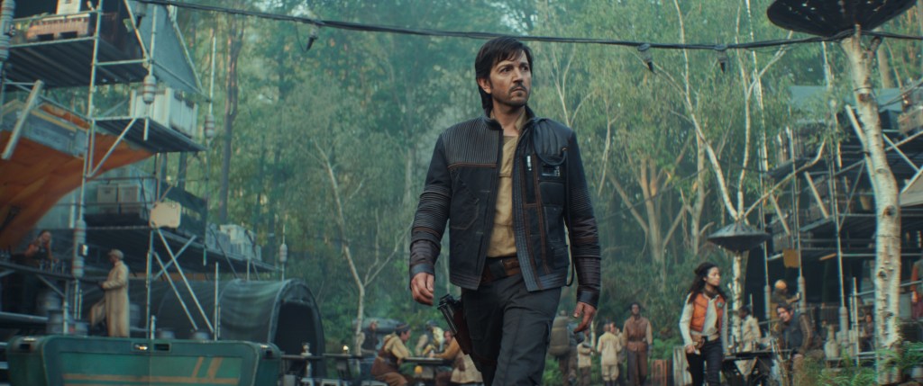 Cassian Andor (Diego Liuna) in Lucasfilm's ANDOR Season 2, exclusively on Disney+. Photo courtesy of Lucasfilm. ©2025 Lucasfilm Ltd. & TM. All Rights Reserved.