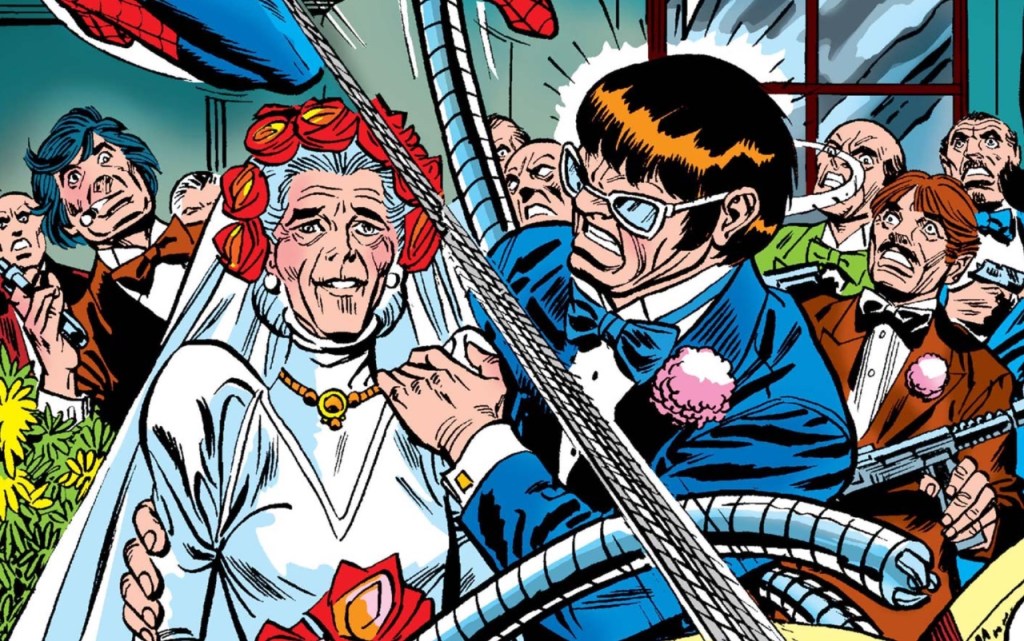 Aunt May and Doctor Octopus