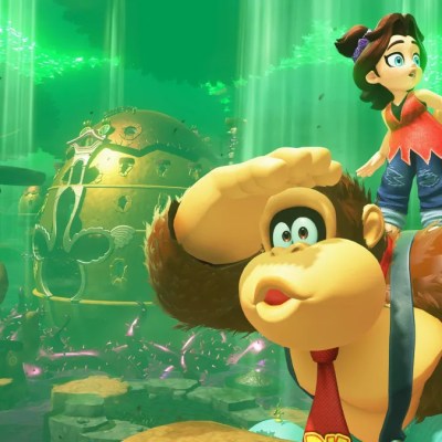 Pauline and DK in Donkey Kong Bananza