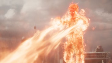 Human Torch in Fantastic Four First Steps