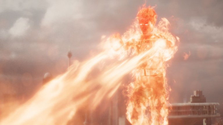 Human Torch in Fantastic Four First Steps