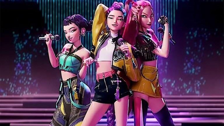 KPop Demon Hunters singing songs
