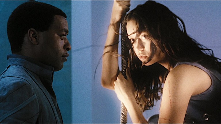 Chiwetel Ejiofor and Summer Glau in Serenity