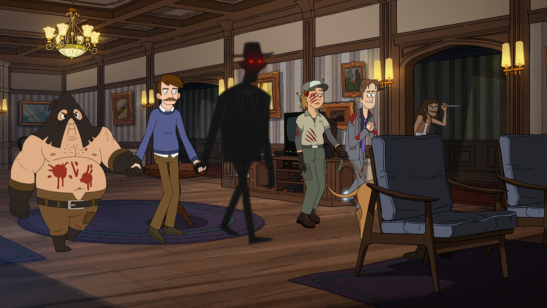 Haunted Hotel’s guest-of-the-week supernatural chaos Haunted Hotel animated scene featuring a supernatural guest inside the Undervale hotel