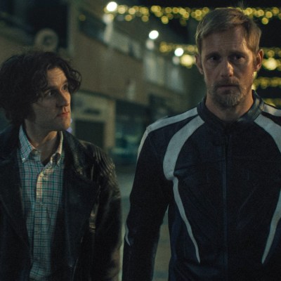 Alexander Skarsgard in Pillion Review