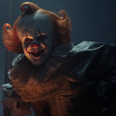 Bill Skarsgard as Pennywise on It: Welcome to Derry.