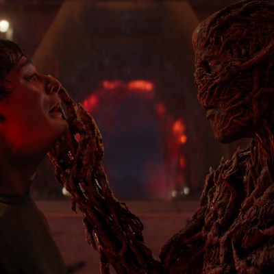 STRANGER THINGS: SEASON 5. Noah Schnapp as Will Byers and Jamie Campbell Bower as Vecna in Stranger Things: Season 5. Cr. COURTESY OF NETFLIX © 2025