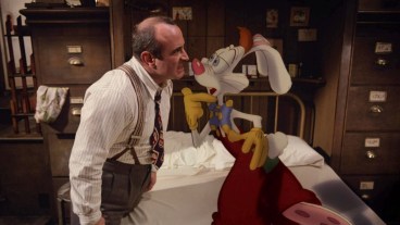 Bob Hoskins and Roger Rabbit