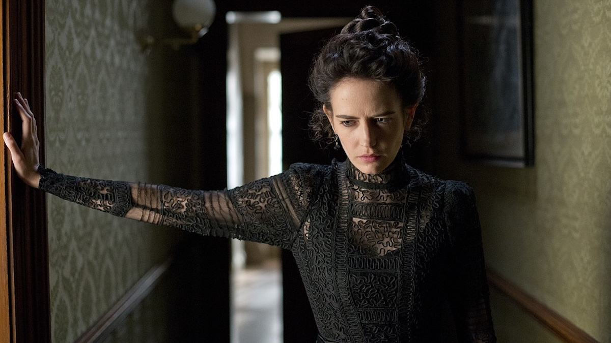 eva green penny dreadful dress Penny Dreadful 8 x 10 Photo Eva Green/Vanessa Ives Scorpion Dress Torso Shot kn at Amazon's Entertainment Collectibles Store