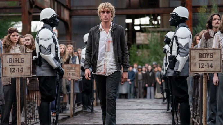 Joseph Zada as Haymitch Abernathy in The Hunger Games: Sunrise on the Reaping. Photo Credit: Murray Close