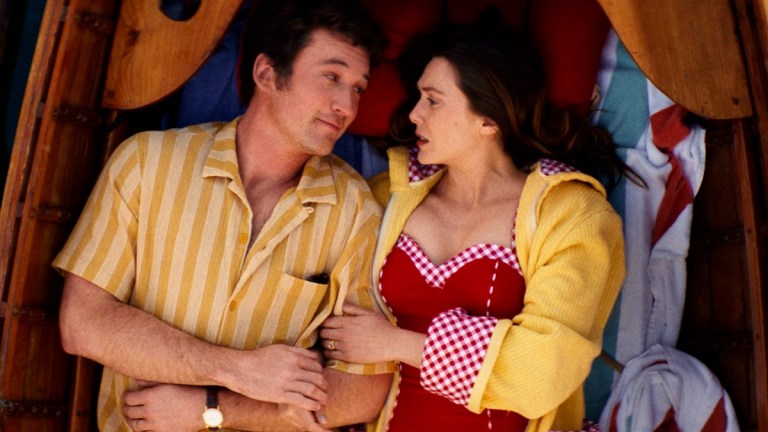 Miles Teller and Elizabeth Olsen in Eternity Review