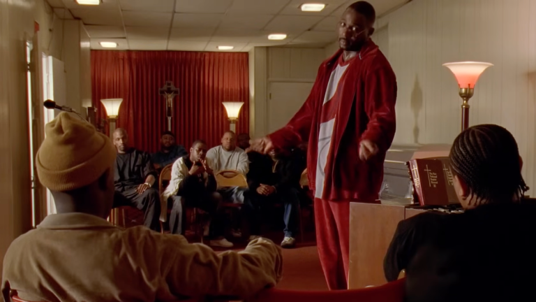 Idris Elba as Stringer Bell in The Wire