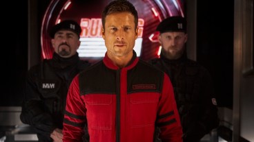 Glen Powell stars in Paramount Pictures' "THE RUNNING MAN."