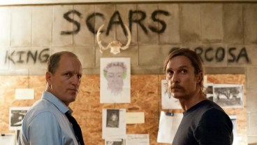 Woody Harrelson and Matthew McConaughey in True Detective season 1.