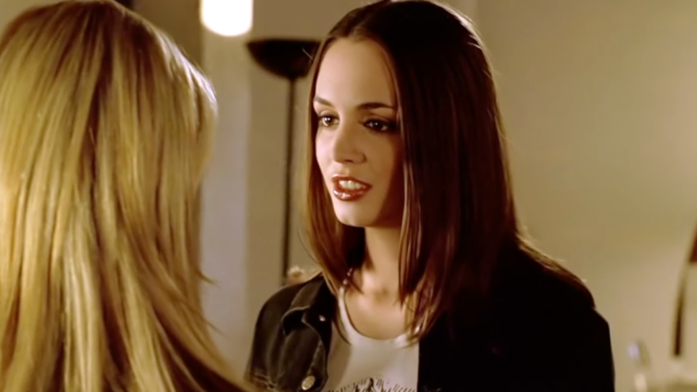 Faith (Eliza Dushku) in Buffy the Vampire Slayer.