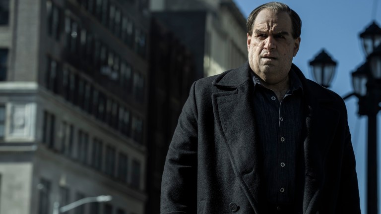 Colin Farrell as Oz Cobb in The Penguin