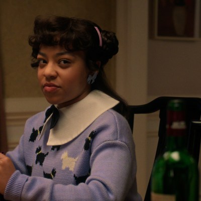 STRANGER THINGS: SEASON 5. Priah Ferguson as Erica Sinclair in Stranger Things: Season 5. Cr. COURTESY OF NETFLIX © 2025