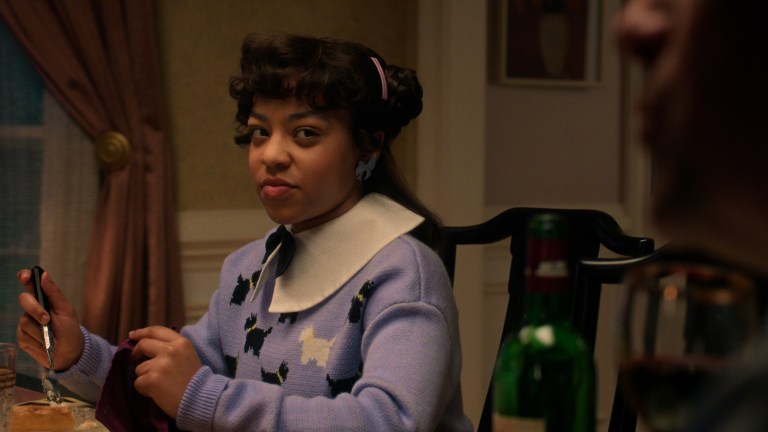 STRANGER THINGS: SEASON 5. Priah Ferguson as Erica Sinclair in Stranger Things: Season 5. Cr. COURTESY OF NETFLIX © 2025