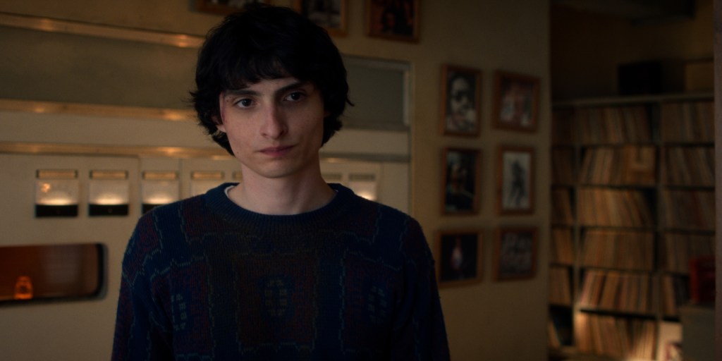 STRANGER THINGS: SEASON Finn Wolfhard as Mike Wheeler in Stranger Things: Season 5. Cr. COURTESY OF NETFLIX © 2025
